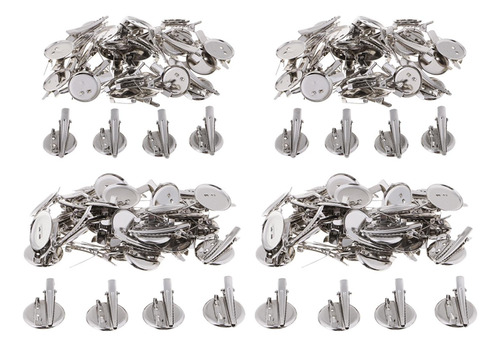 120 Piezas Broche Redondo Broches Para El Cabello Broches