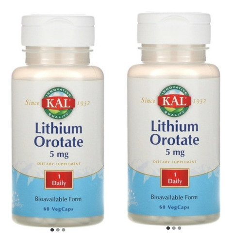 Lithium orotate 5 mg