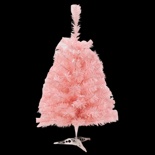 W De Navidad Rosa Sin Iluminar De 2 Pies, Árbol Pequeño De
