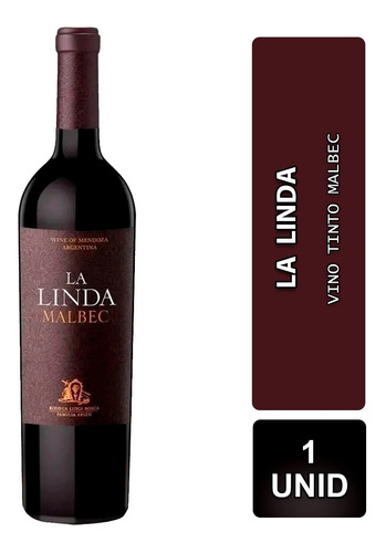 Vino Tinto La Linda Malbec