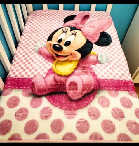 Cobertor Cunero Cars Rayo Mcqueen Excel O Providencia Color Minnie Baby