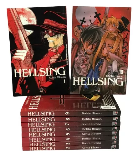 Coleção: Hellsing (Nova Edição: Vol. 01 ao 10)