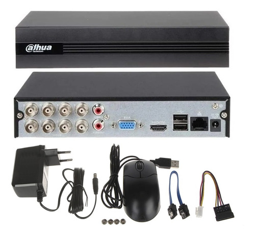 Dvr 8 Canales Pentahibrido Dahua 2 Mp 1080p (xvr1b08-i)