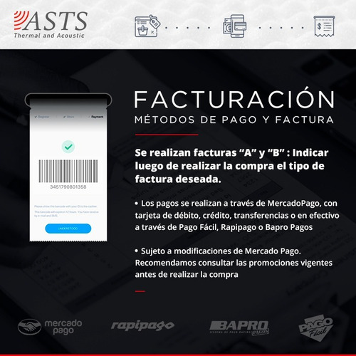 Placa Acústica Panel Sonido Asts Pro A2 Autoextinguible 50mm
