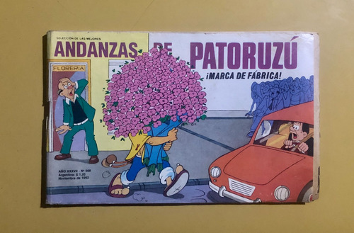 Revista Andanzas De Patoruzu N.568 - Noviembre- 1992