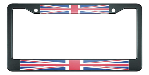 Hosnye Marco De Matrícula Con Bandera Británica, Bandera