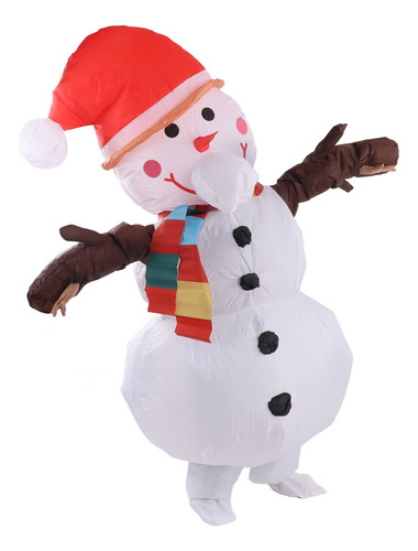 Disfraz Inflable De Navidad, Divertida Muñeca Inflable Para