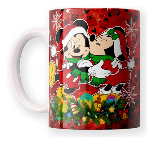 Mug | Taza Feliz Navidad Minnie Mouse Mickey Mouse