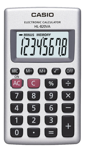 Calculadora Casio Hl-820va 8 Digitos Portatil