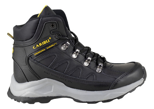 Botas Outdoor Hombre Aventura Senderismo Caribu 002-n Negro