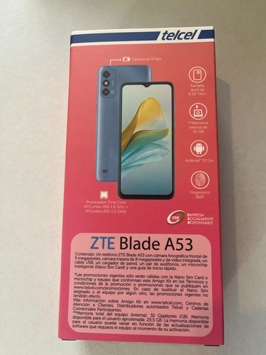 Zte Blade A53 32 Gb Azul 2 Gb Ram