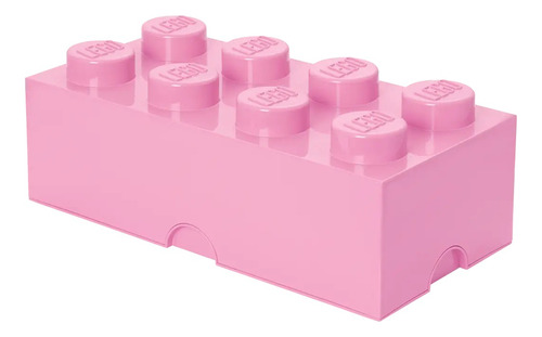 Caja Lego Tipo Baul Para Almacenar Organizar Storage Brick Color Rosa Brick Drawer