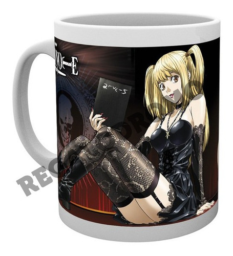 Mug De Death Note, 11 Onzas, Nuevo, Cerámica, M2