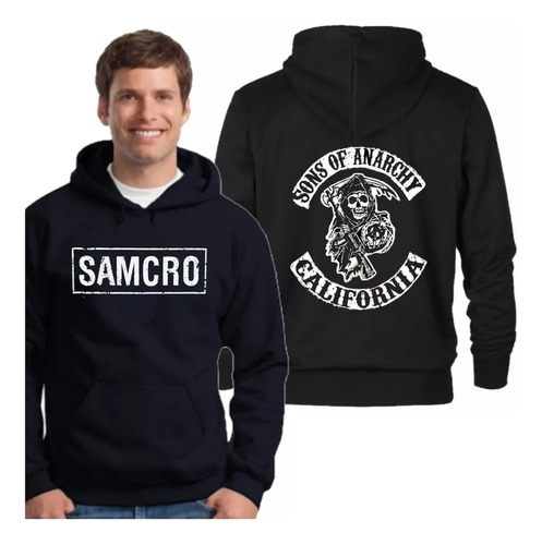 Buzo Canguro Samcro - Sons Of Anarchy - Infantil