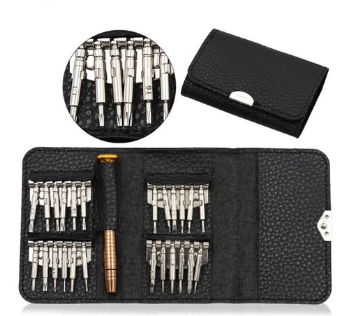 Kit Desarmadores 25 En 1 Torx Electrónica, Celulares