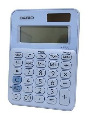 Calculadora Casio Ms-20uc 12 Dígitos Dual Función Tax