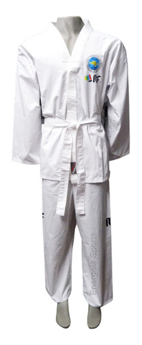 Traje Dobok Uniforme Tkd Logo Nuevo Talle 8 Y 9 Gran Marc