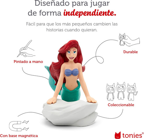 Tonies Ariel Audio Play Personaje De La Sirenita De Disney [