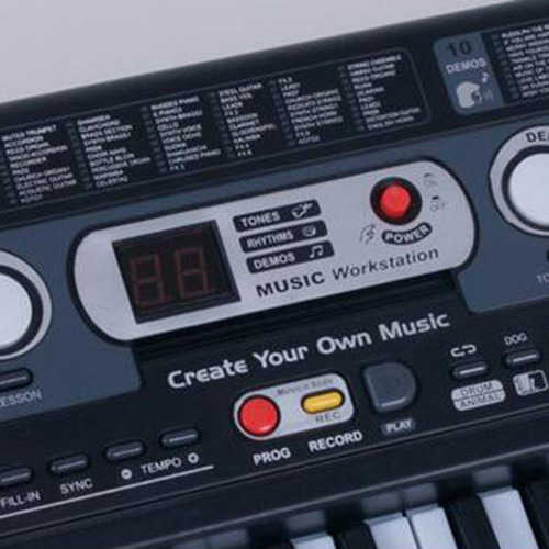Piano De Teclado Electrónico Portátil De 54 Cable Usb