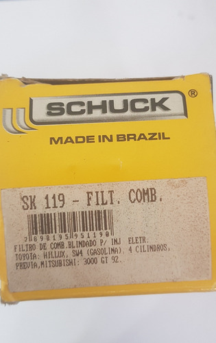 Imagem 5 de 5 de Filtro De Combustivel Suzuki Gran Vitara Toyota Hilux