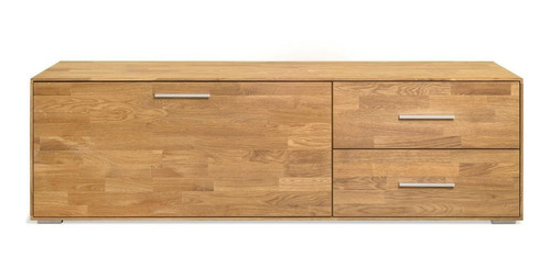 Imagen 2 de 7 de Mueble Tv 100% Madera Maciza De Roble Ref: Maciza09