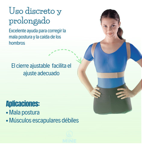 Corrector De Postura Con Soporte De Clavícula Bk-027 Hombro
