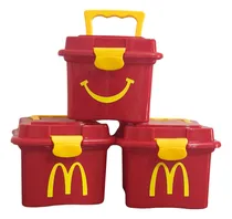 Comprar 30 Loncheras Cajita Mcdonalds Dulcero Plástico Niños Evento