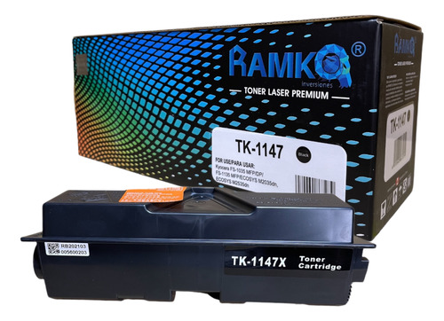 Toner Ramko  Compatible Cbp- Tk1147 Ramko