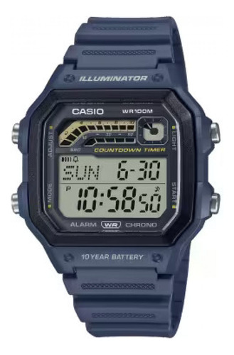 Reloj Para Hombre Casio Ws-1600h-2av Ws-1600h-2av Azul