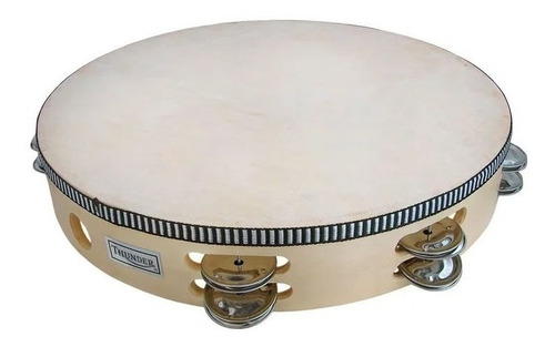 Imagen 5 de 5 de Pandero De 12'' / 30cm Con 8 Pares De Sonajas Knight Jb912h