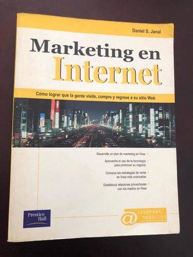 Libro Marketing En Internet - Daniel Janal. Excelente Estado