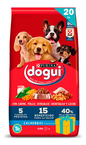 Ración Para Perro - Dogui Cachorros 21 Kgs + Envío