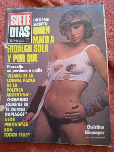 Revista Siete Días Piazzolla 3 1984 N872