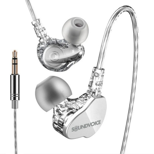 Fone Soundvoice Lite In-01 In Ear Branco Cor da luz "O