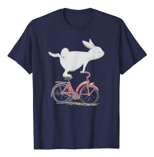 Lindo Conejo En Bicicleta | Bicicleta | Bicicleta Playera Y.