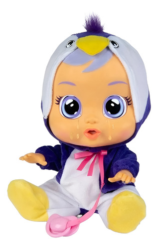 Cry Babies Muñeca Bebe Lloron Pingui Pinguino Original
