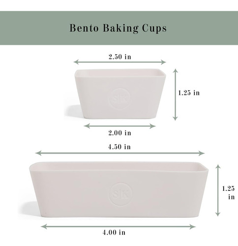 Taza Bento Reutilizable Silicona - Paquete De 24, Colores Di