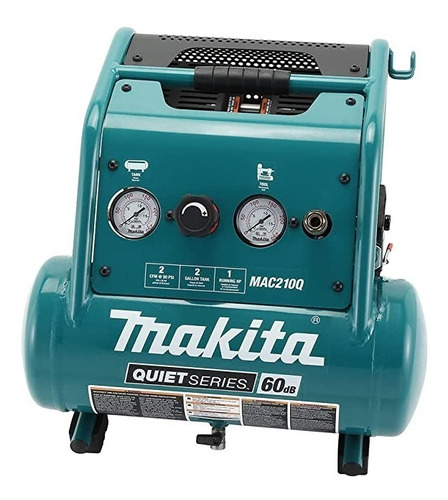 Compreso Makita  Silenciosa, 1 Hp, 2 Galones, Sin Aceite