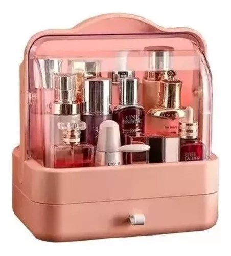 Caja Cosmetiquera 14″ Organizador Maquillaje Rosa Pretul