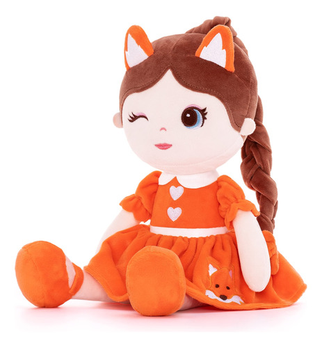 Lazada Soft Baby Doll Plush Girl Toys Fox Girls With Braids.