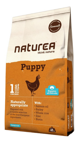 Naturea Puppy Pollo 12kg Para Cachorros De Perro