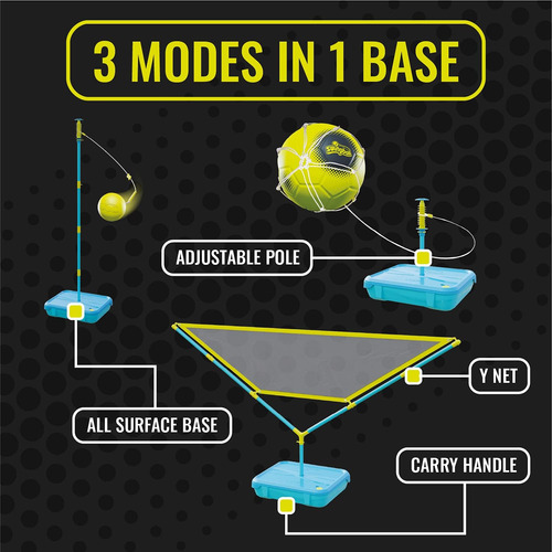 Juego De Swingball 5 En 1 Para Exteriores: Incluye FĂștbol, Y