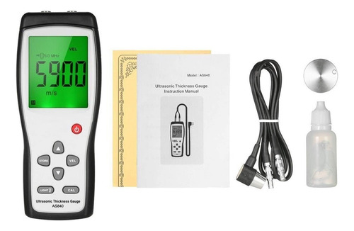 Medidor De Espesor Ultrasónico Profesional De Mano Lcd