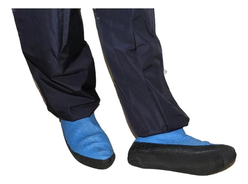 Cubre Zapatos Par Antivirus Polainas Plastico Resistentes 