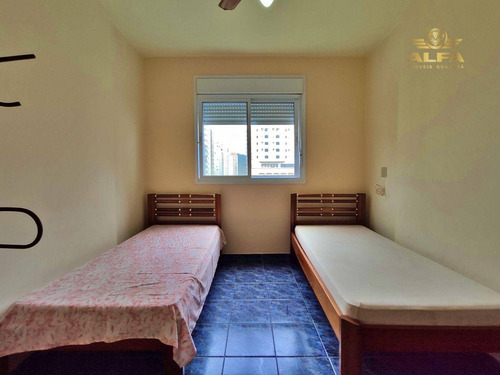 Imagem 10 de 25 de Apartamento Na Praia Vista Para O Mar 4 Dormitórios 1 Suíte Sacada 1 Vaga Pitangueiras Guarujá. - Ap1264