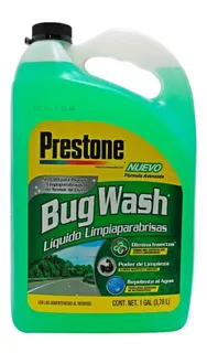 Liquido Limpia Parabrisas Prestone Bug Wash 3.78l