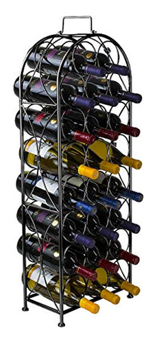 Sorbus Wine Rack Stand Burdeos Chateau Style Tiene 23 Botell