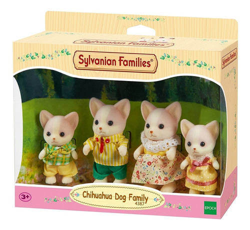 Familia De Perritos Chihuahua - Sylvanian Families - 