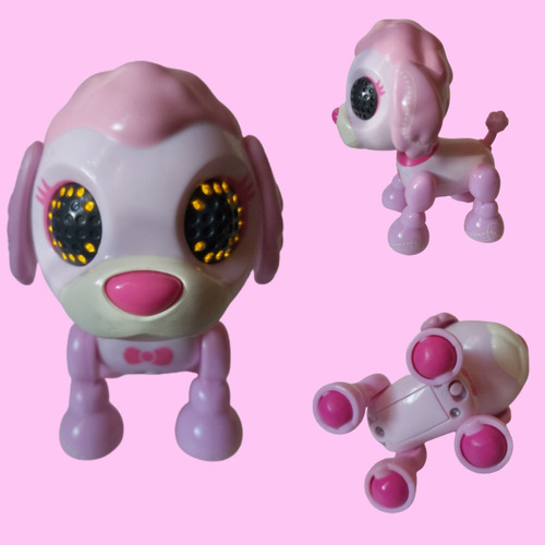 Zoomer Zupps Tiny Pups Poodle Coco Interactivo Sonidos Luz (Usado)