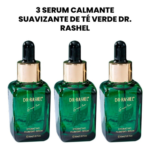 3 Serum Calmante Suavizante De Té Verde Dr. Rashel